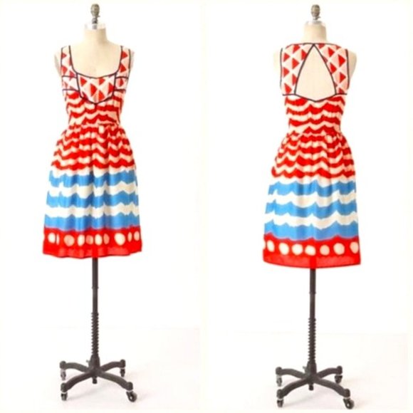 NWOT High Seas Anthropologie We Love Vera Dress - Picture 8 of 8